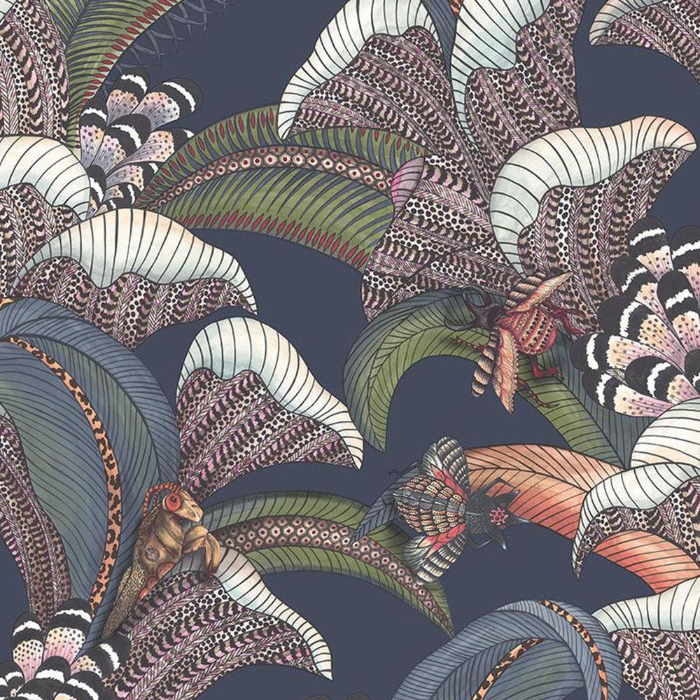 Carta da parati Cole&Son Hoopoe Leaves - Brand_Cole&Son, Fantasia_Natura - Carte da parati - Cole&Son