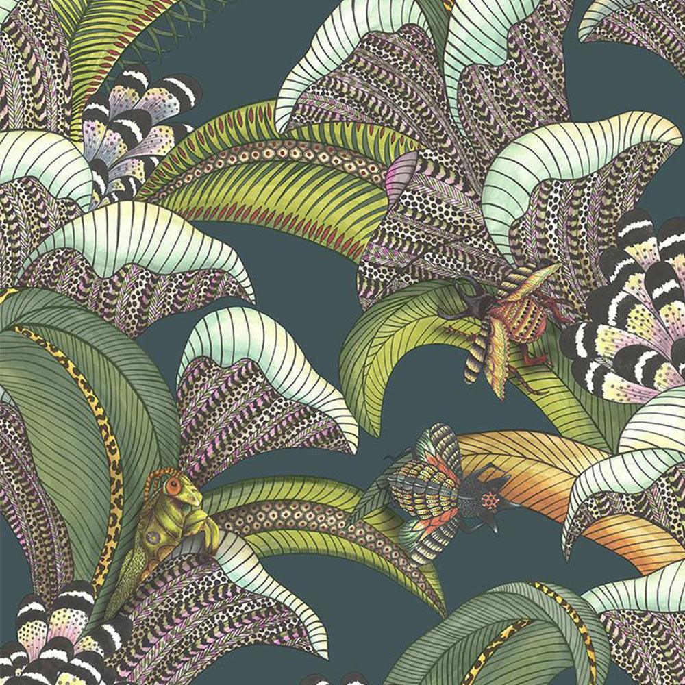 Carta da parati Cole&Son Hoopoe Leaves - Brand_Cole&Son, Fantasia_Natura - Carte da parati - Cole&Son