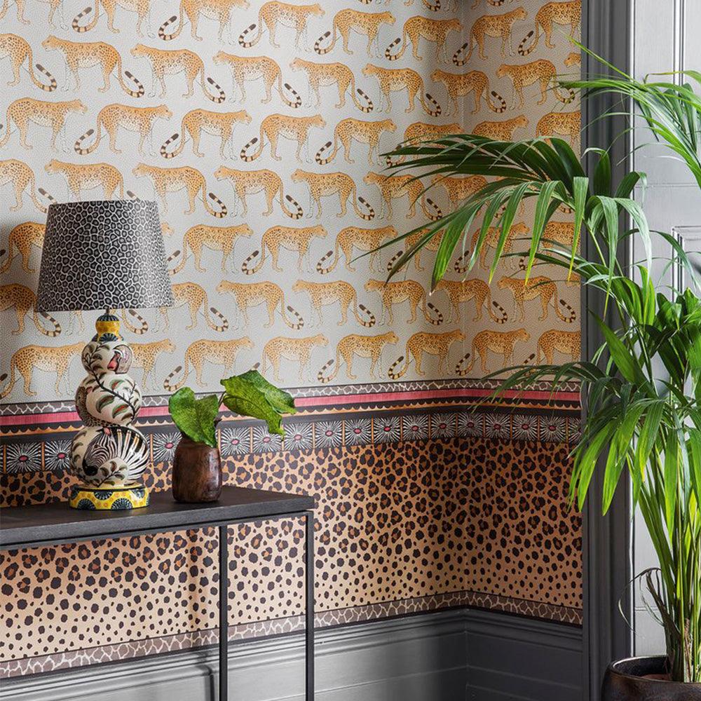 Carta da parati Cole&Son Leopard Walk - Brand_Cole&Son, Fantasia_Natura - Carte da parati - Cole&Son