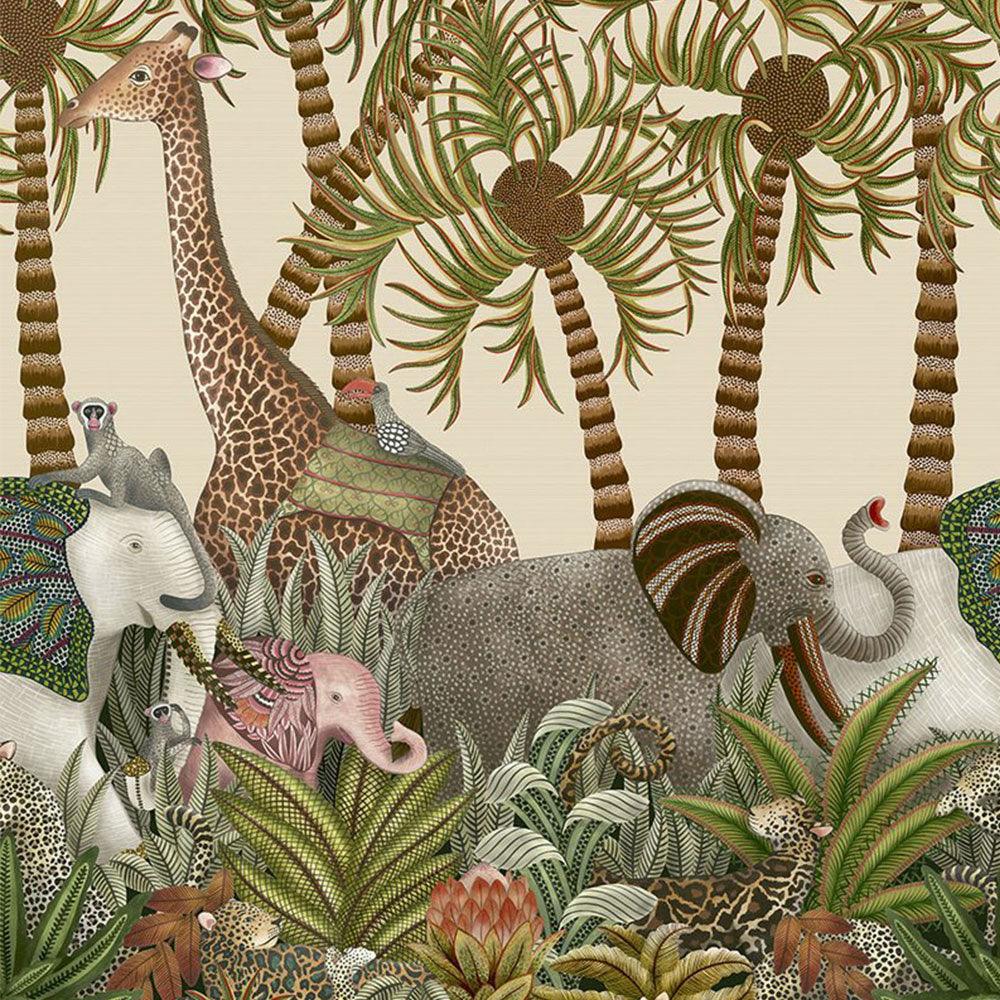 Carta da parati Cole&Son Letaba March Grasscloth - Brand_Cole&Son, Fantasia_Natura - Carte da parati - Cole&Son