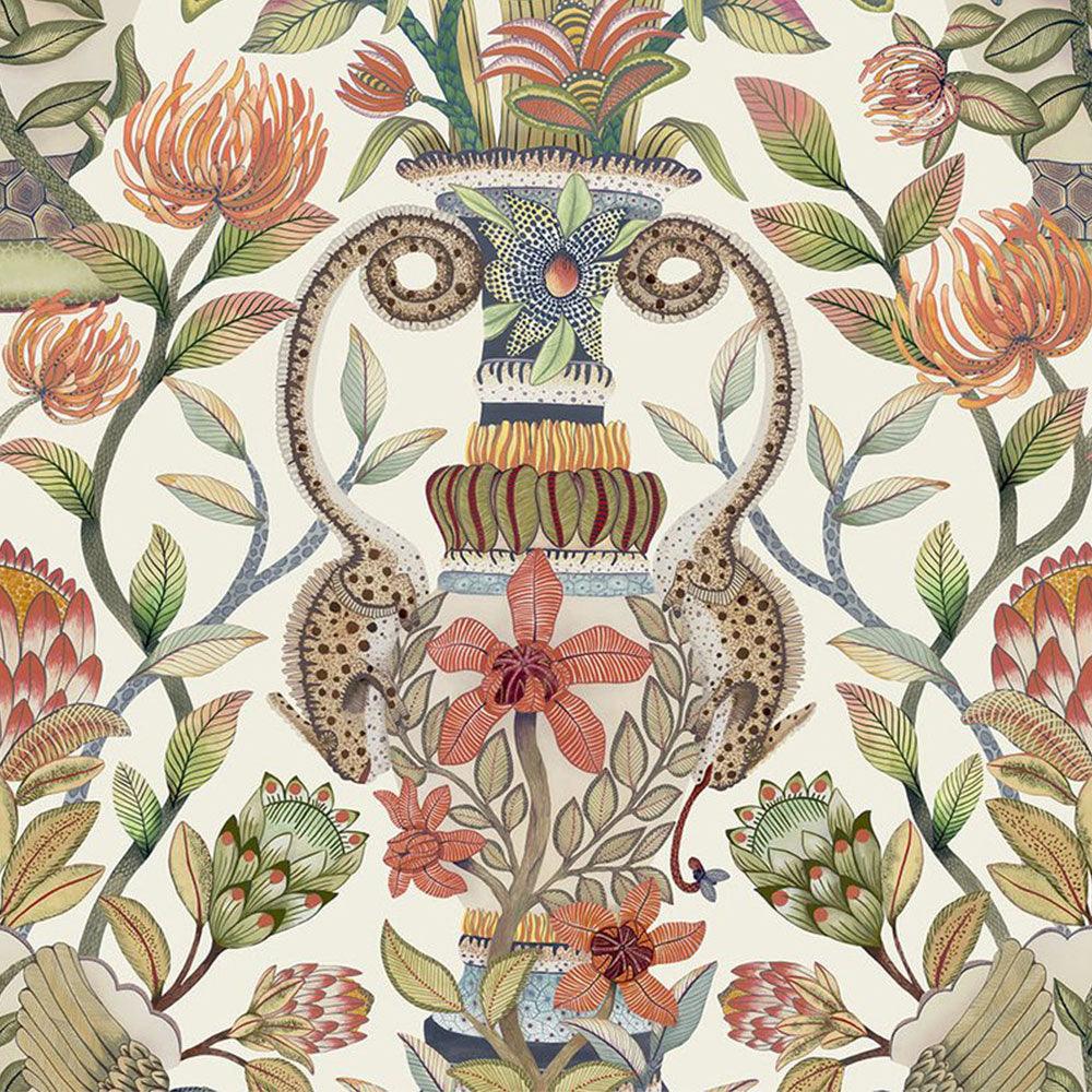 Carta da parati Cole&Son Protea Garden Silk - Brand_Cole&Son, Fantasia_Natura - Carte da parati - Cole&Son
