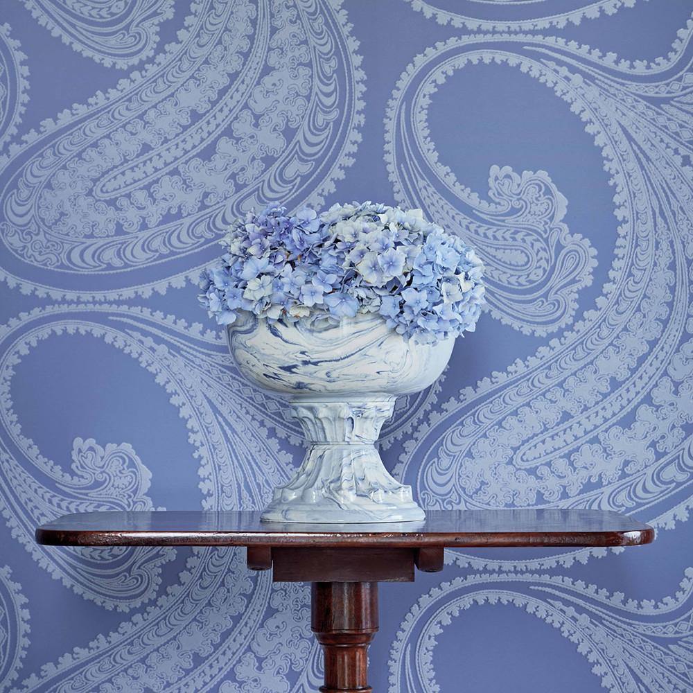Carta da parati Cole&Son Rajapur flock - Brand_Cole&Son, Fantasia_Natura - Carte da parati - Cole&Son