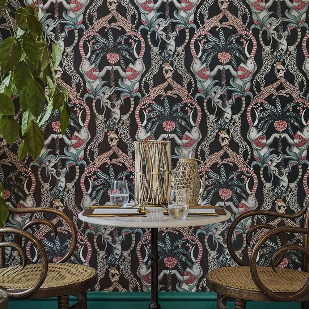 Carta da parati Cole&Son Safari Totem - Brand_Cole&Son, Fantasia_Natura - Carte da parati - Cole&Son