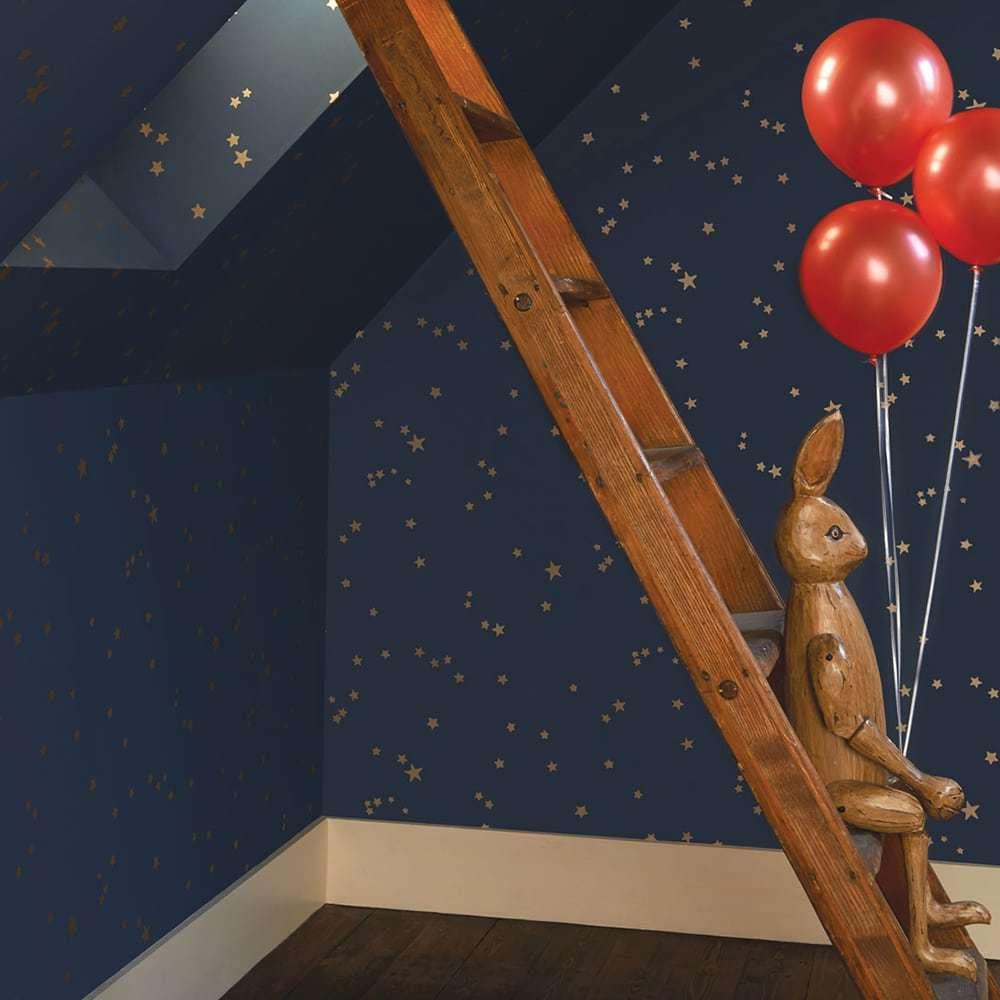Carta da parati Cole&Son Stars - Brand_Cole&Son, Fantasia_Natura - Carte da parati - Cole&Son