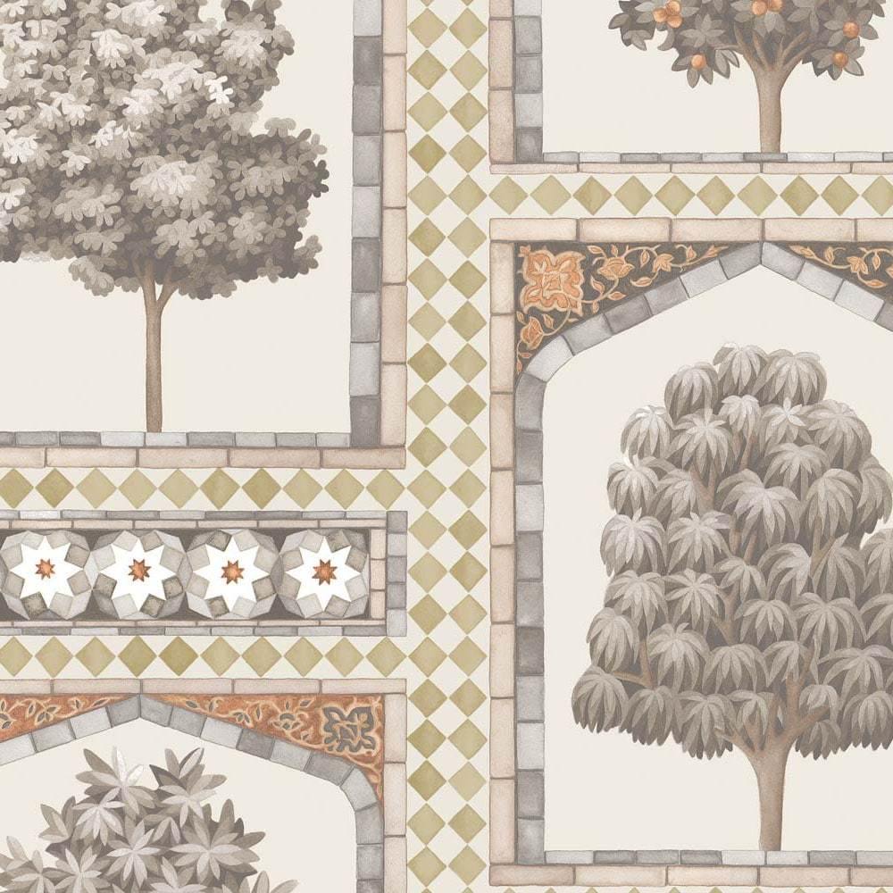 Carta da parati Cole&Son Sultan’s Palace - Brand_Cole&Son, Fantasia_Fantasia, Fantasia_Natura - Carte da parati - Cole&Son