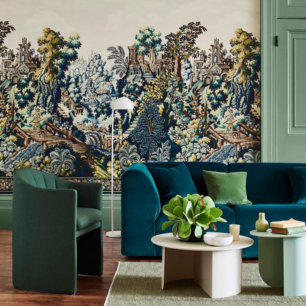 Carta da parati Cole&Son Verdure Tapestry - Brand_Cole&Son, Fantasia_Natura - Carte da parati - Cole&Son
