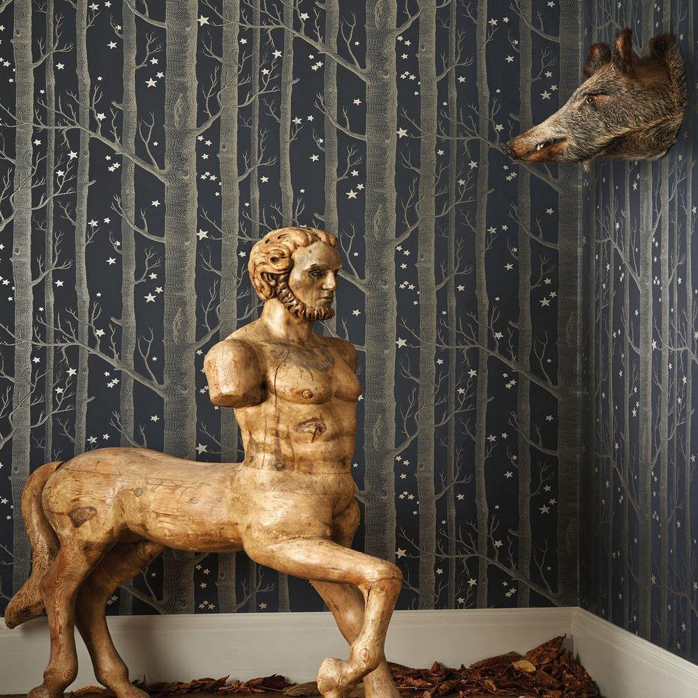 Carta da parati Cole&Son Woods & Stars - Brand_Cole&Son, Fantasia_Natura - Carte da parati - Cole&Son