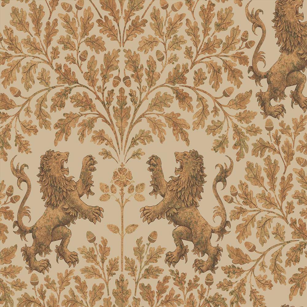 Carta da parati Cole&Sons Boscobel Oak - Brand_Cole&Son, Fantasia_Natura - Carte da parati - Cole&Son