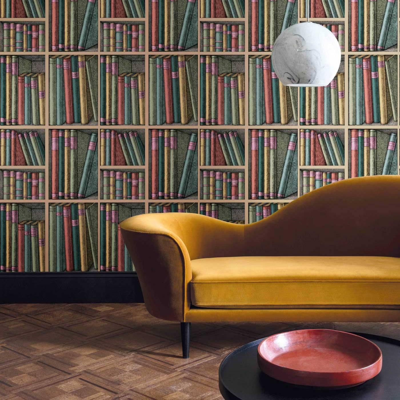 Carta da parati Cole&Sons Ex Libris Fornasetti - Brand_Cole&Son, Fantasia_Fantasia - Carte da parati - Cole&Son