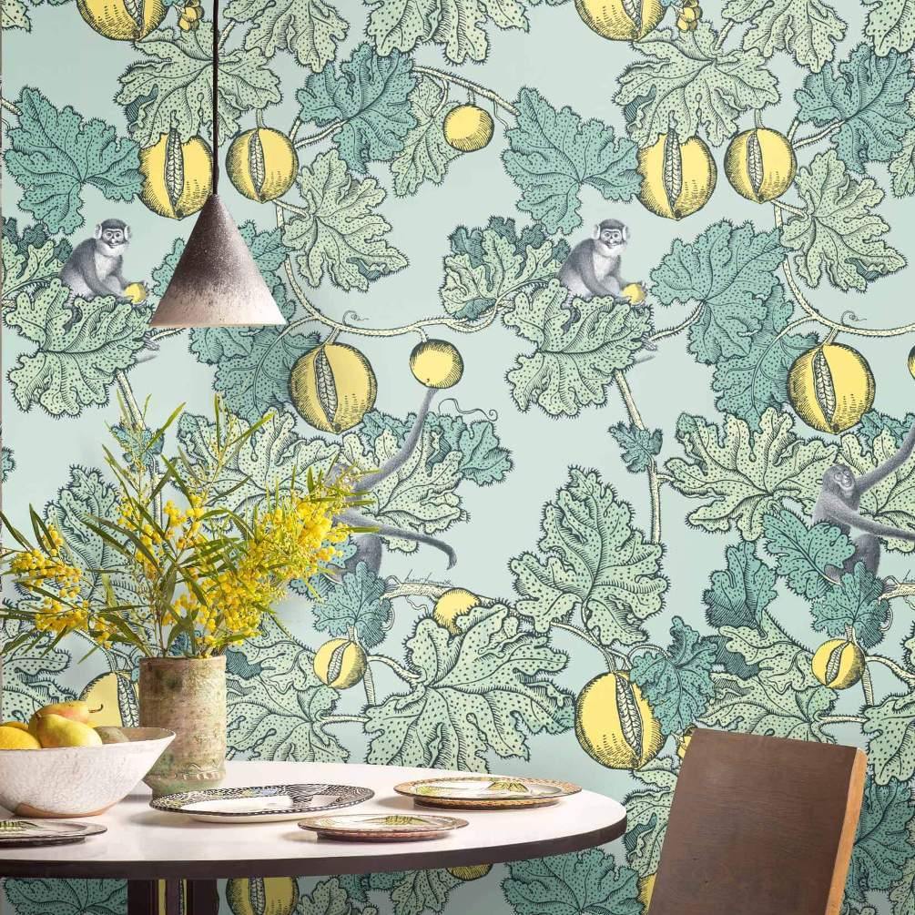 Carta da parati Cole&Sons Frutto Proibito Fornasetti - Brand_Cole&Son, Fantasia_Fantasia, Fantasia_Natura - Carte da parati - Cole&Son
