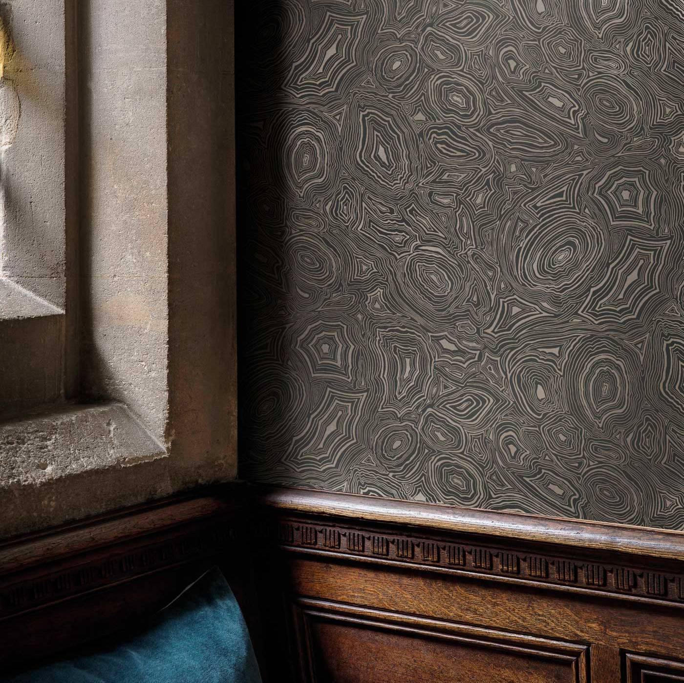 Carta da parati Cole&Sons Malachite Fornasetti - Brand_Cole&Son, Fantasia_Fantasia - Carte da parati - Cole&Son