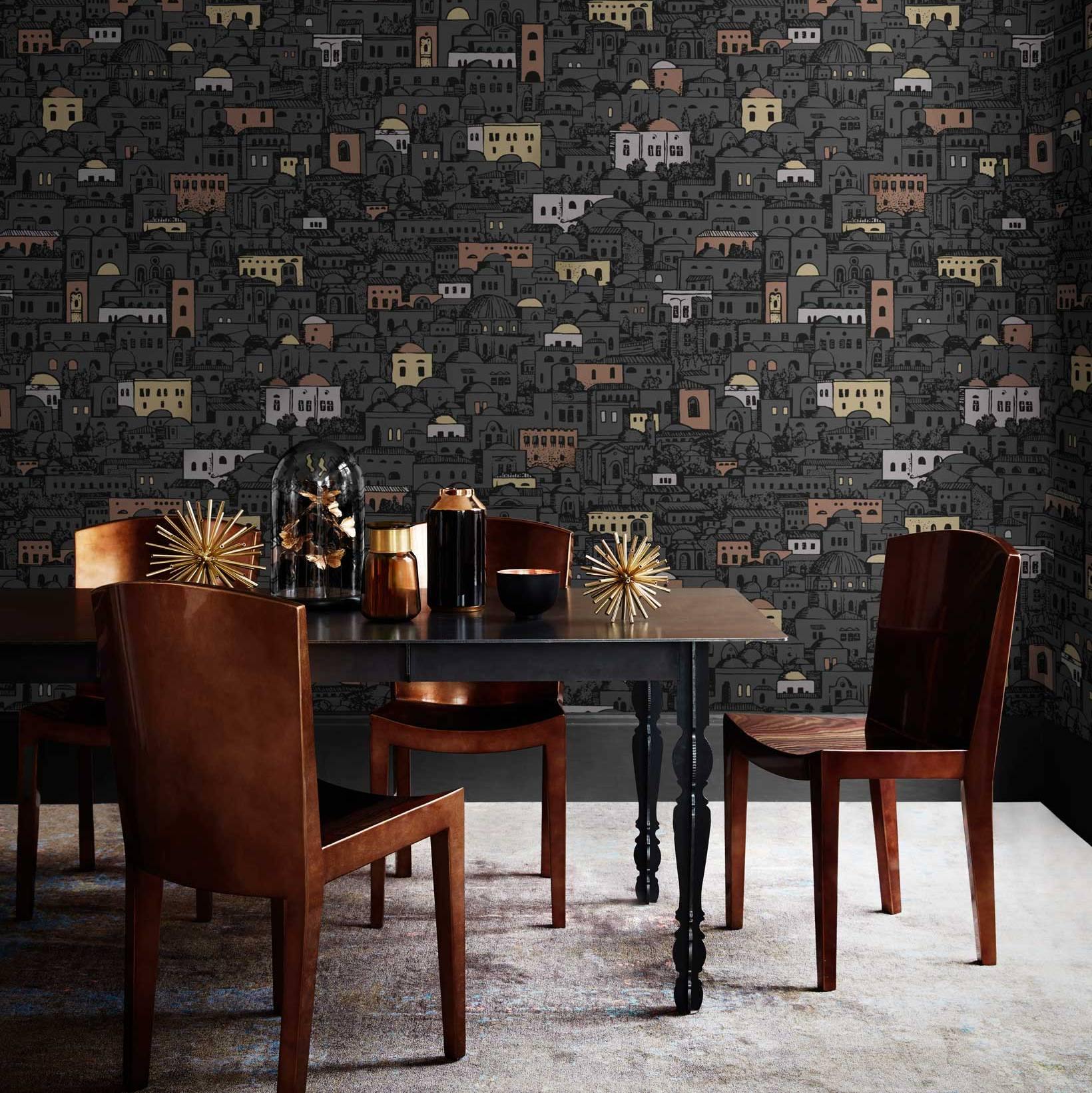 Carta da parati Cole&Sons Mediterranea Fornasetti - Brand_Cole&Son, Fantasia_Fantasia - Carte da parati - Cole&Son