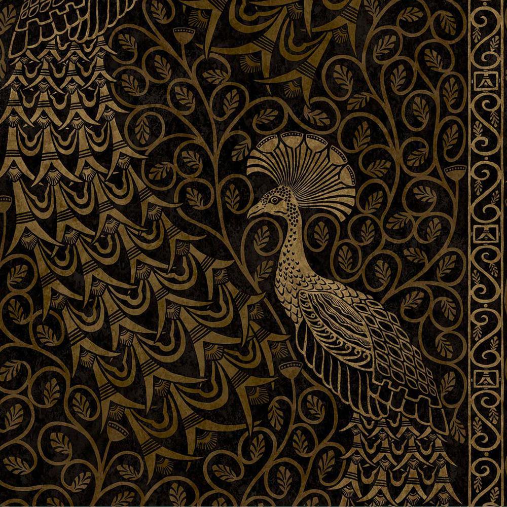 Carta da parati Cole&Sons Pavo Parade - azzurro, Brand_Cole&Son, Fantasia_Natura - Carte da parati - Cole&Son