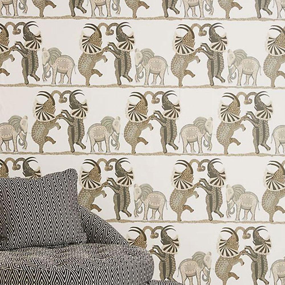 Carta da parati Cole&Sons Safari Dance - Brand_Cole&Son - Carte da parati - Cole&Son