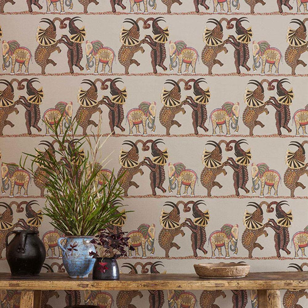 Carta da parati Cole&Sons Safari Dance - Brand_Cole&Son - Carte da parati - Cole&Son