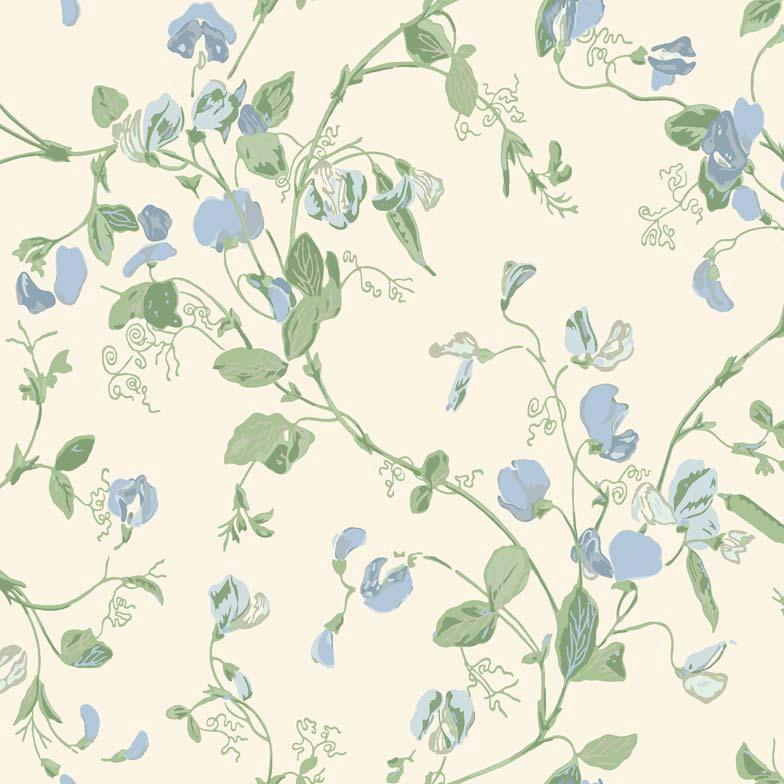 Carta da parati Cole&Sons Sweet Pea - Brand_Cole&Son, Fantasia_Natura - Carte da parati - Cole&Son
