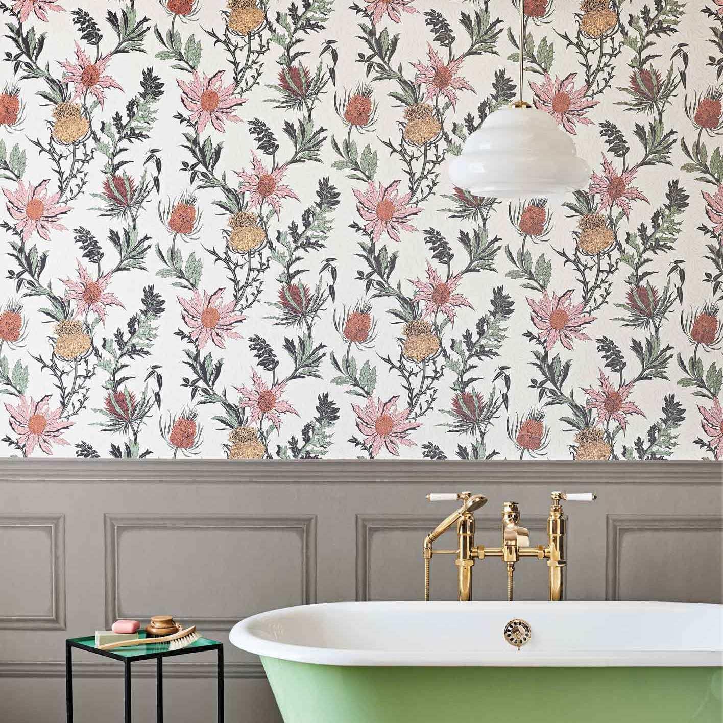 Carta da parati Cole&Sons Thistle - Brand_Cole&Son, Fantasia_Natura - Carte da parati - Cole&Son