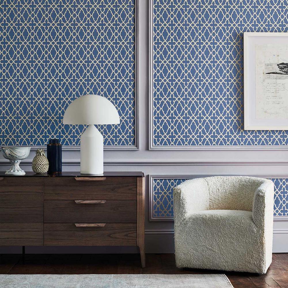 Carta da parati Cole&Sons Treillage - Brand_Cole&Son, Fantasia_Geometrica - Carte da parati - Cole&Son