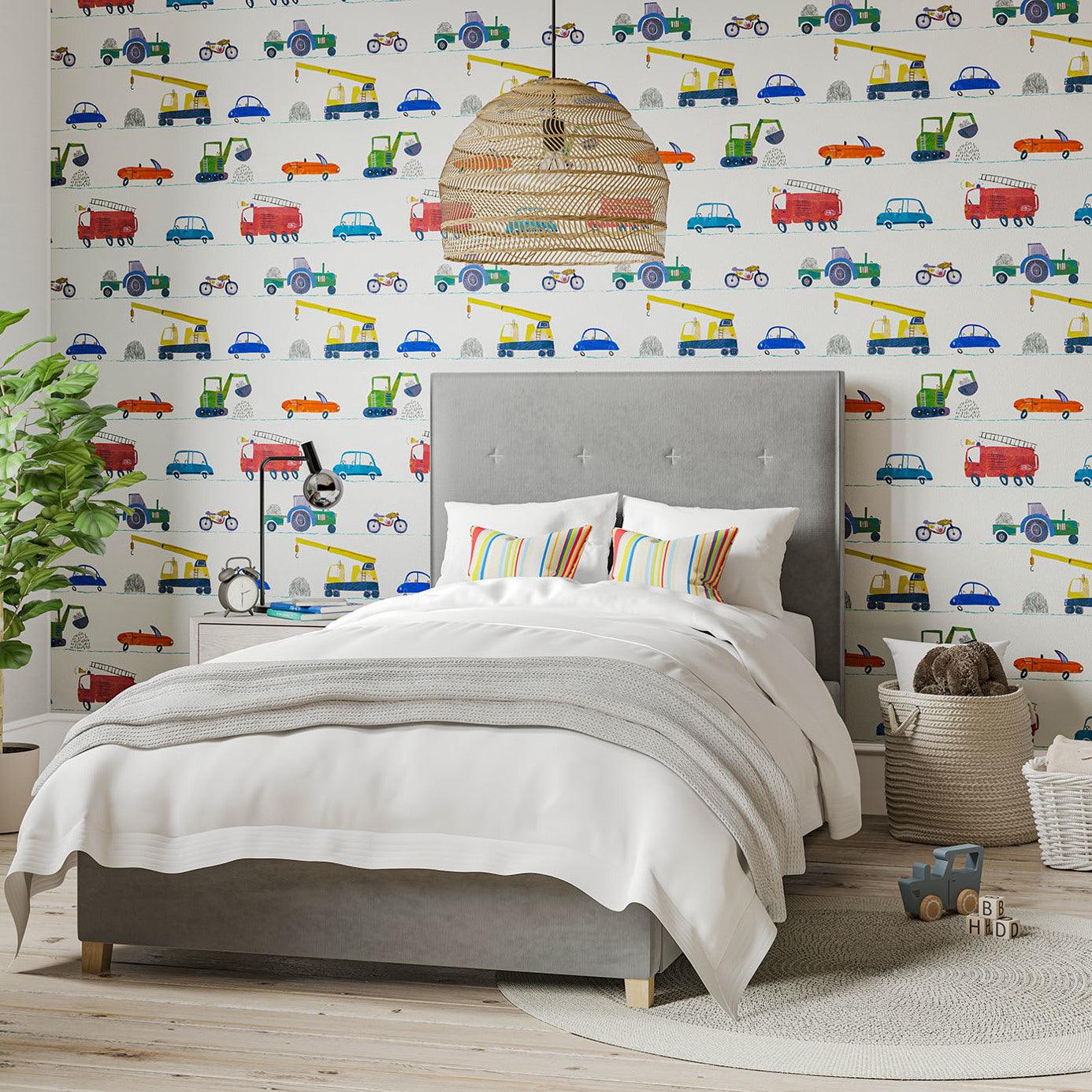 Carta da parati Harlequin Just Keep Trucking - Brand_Harlequin, Fantasia_Fantasia - Carte da parati junior - Harlequin