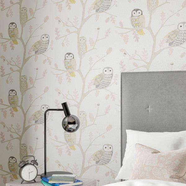 Carta da parati Harlequin Little Owls - Brand_Harlequin, Fantasia_Fantasia - Carte da parati junior - Harlequin