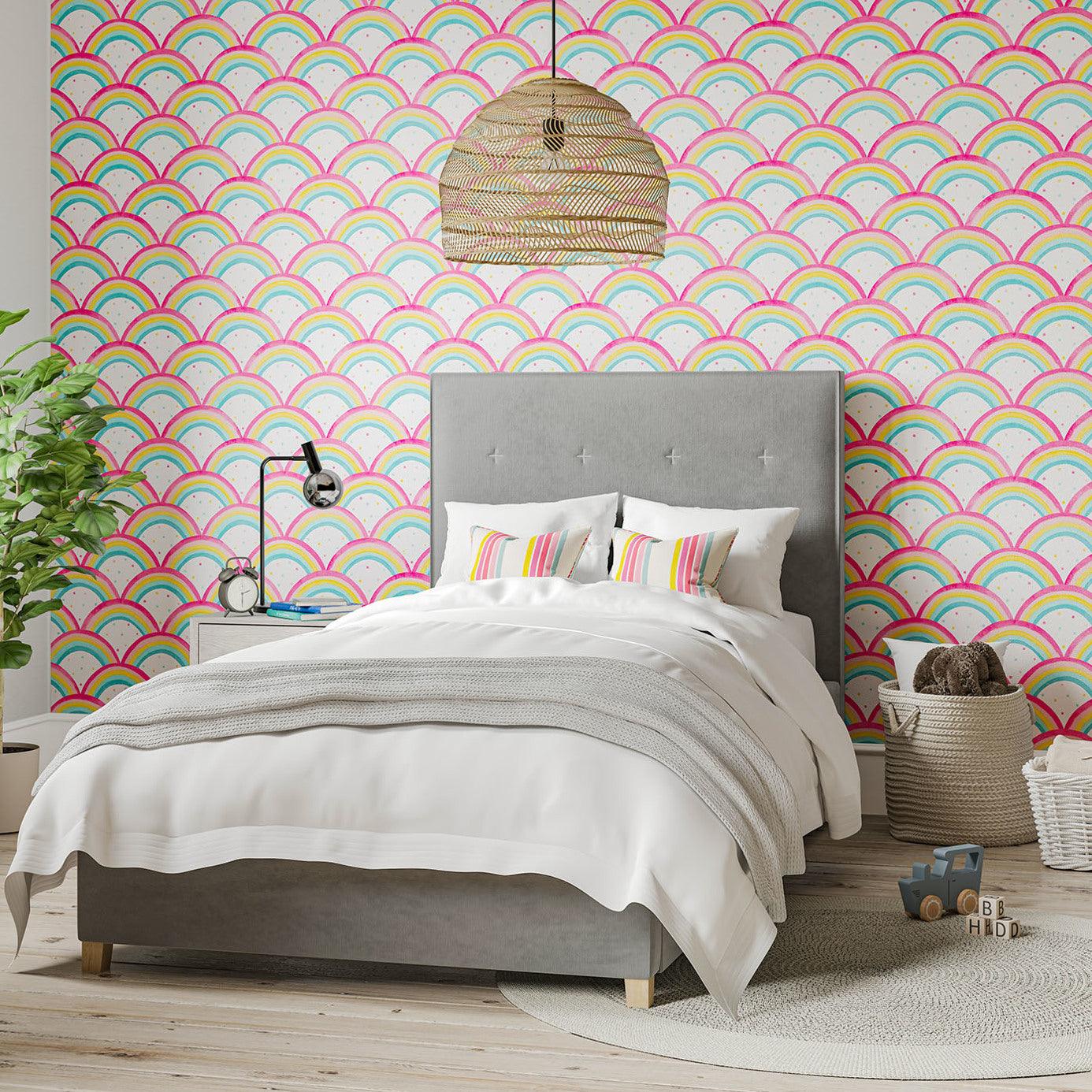 Carta da parati Harlequin Rainbow Brights - Brand_Harlequin, Fantasia_Fantasia - Carte da parati junior - Harlequin