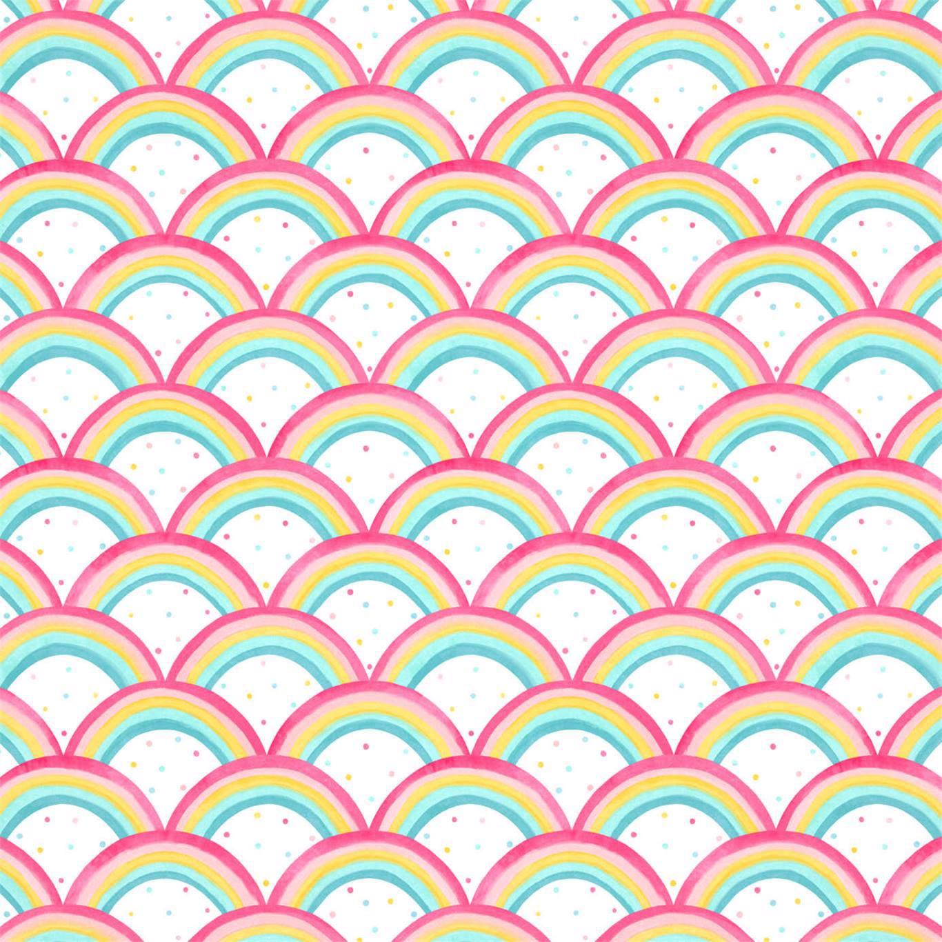 Carta da parati Harlequin Rainbow Brights - Brand_Harlequin, Fantasia_Fantasia - Carte da parati junior - Harlequin