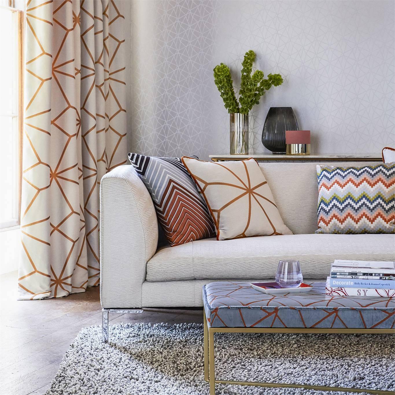 Carta da parati Harlequin Zola Shimmer - Brand_Harlequin, Fantasia_Geometrica, Fantasia_Monocromatica - Carte da parati - Harlequin