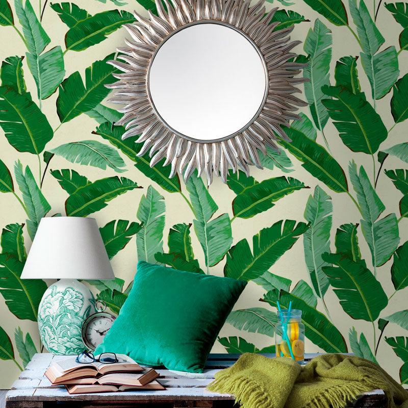 Carta da parati Mindthegap Banana Leaves - Brand_Mindthegap, Fantasia_Natura - Carte da parati - Mindthegap