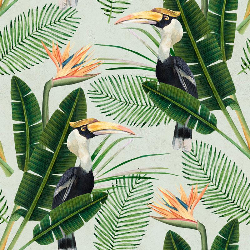 Carta da parati Mindthegap Birds of Paradise - Brand_Mindthegap, Fantasia_Natura - Carte da parati - Mindthegap