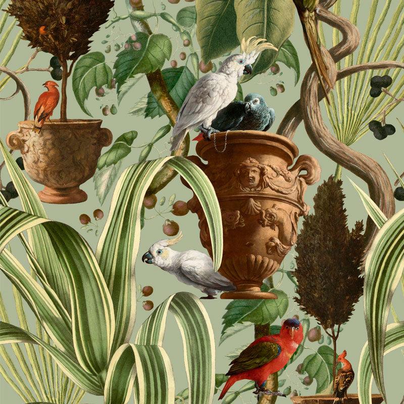 Carta da parati Mindthegap Exotic Menagerie - Brand_Mindthegap, Fantasia_Natura - Carte da parati - Mindthegap