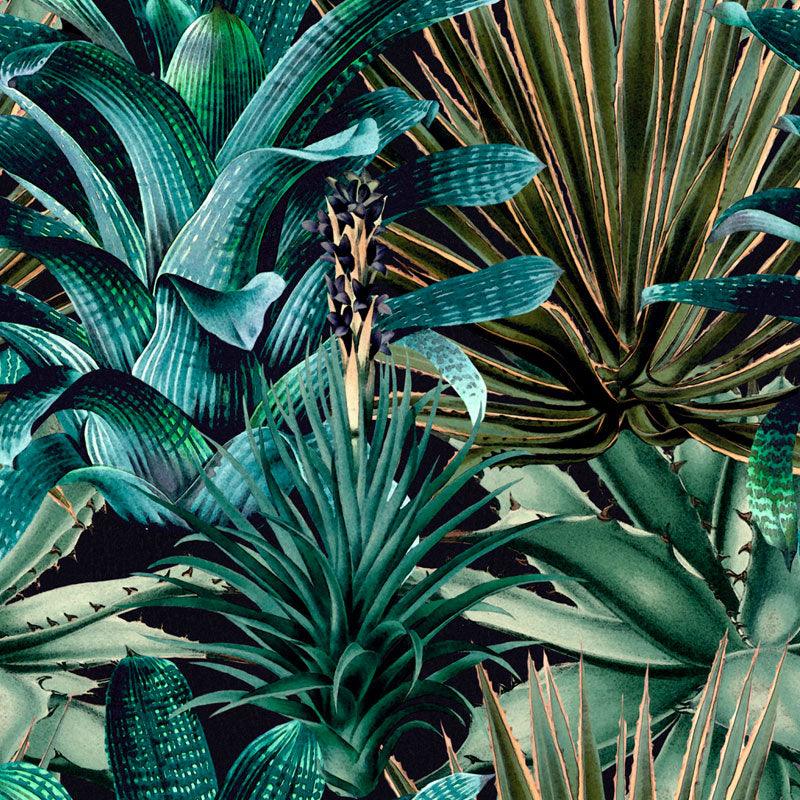 Carta da parati Mindthegap Lush Succulents - Brand_Mindthegap, Fantasia_Natura - Carte da parati - Mindthegap