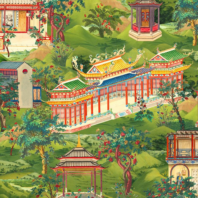 Carta da parati Mindthegap Yuyuan - Brand_Mindthegap, Fantasia_Fantasia, Fantasia_Natura - Carte da parati - Mindthegap