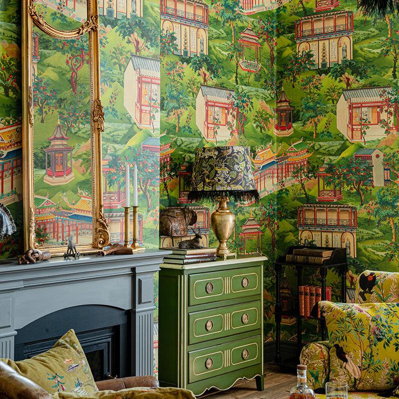 Carta da parati Mindthegap Yuyuan - Brand_Mindthegap, Fantasia_Fantasia, Fantasia_Natura - Carte da parati - Mindthegap