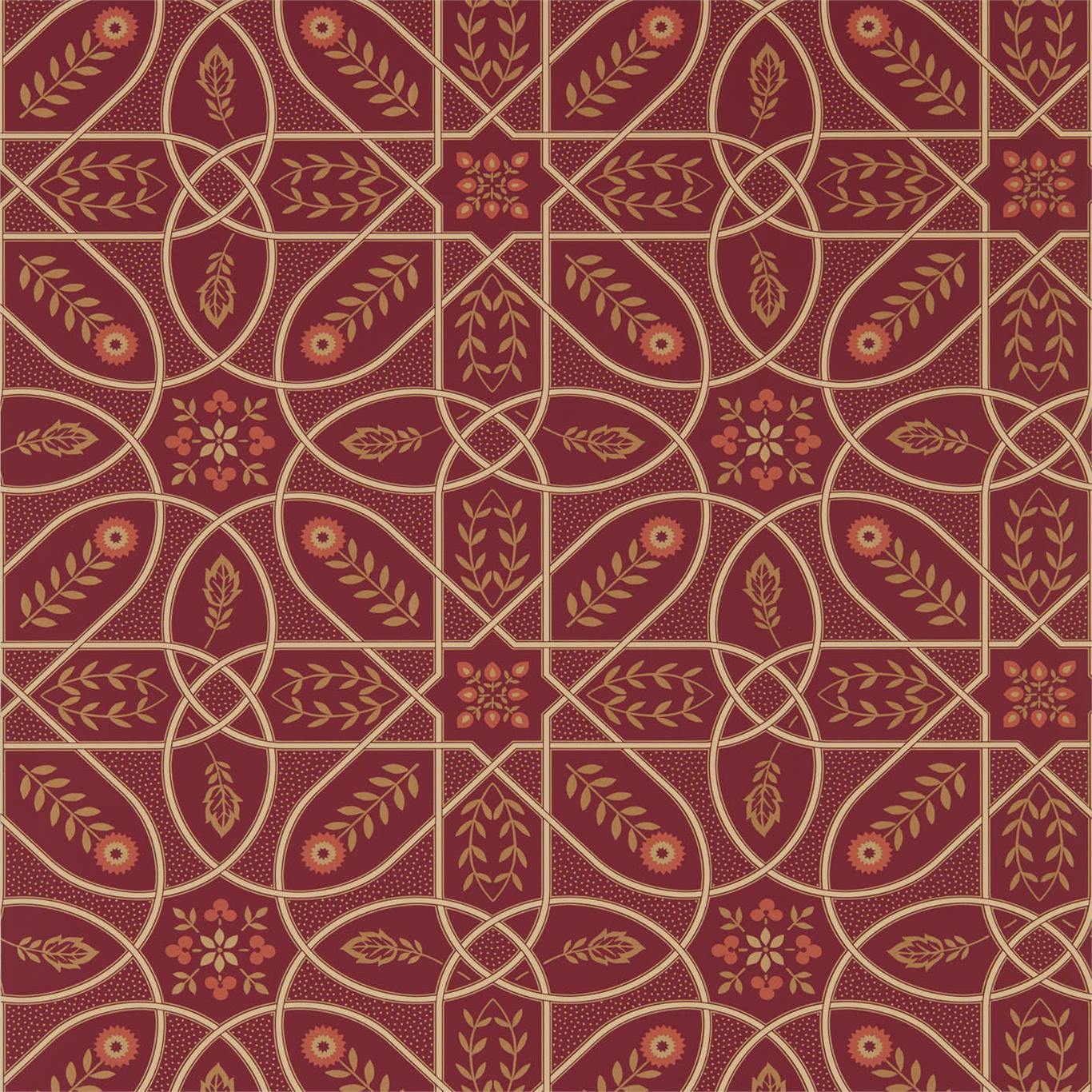 Carta da parati Morris Brophy Trellis - Brand_Morris, Fantasia_Geometrica - Carte da parati - Morris