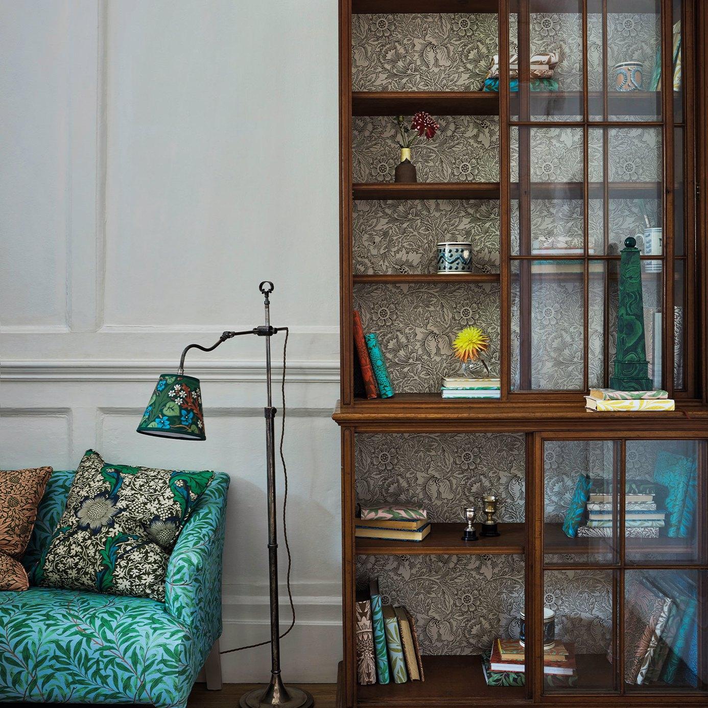 Carta da parati Morris Poppy - Brand_Morris, Fantasia_Natura - Carte da parati - Morris