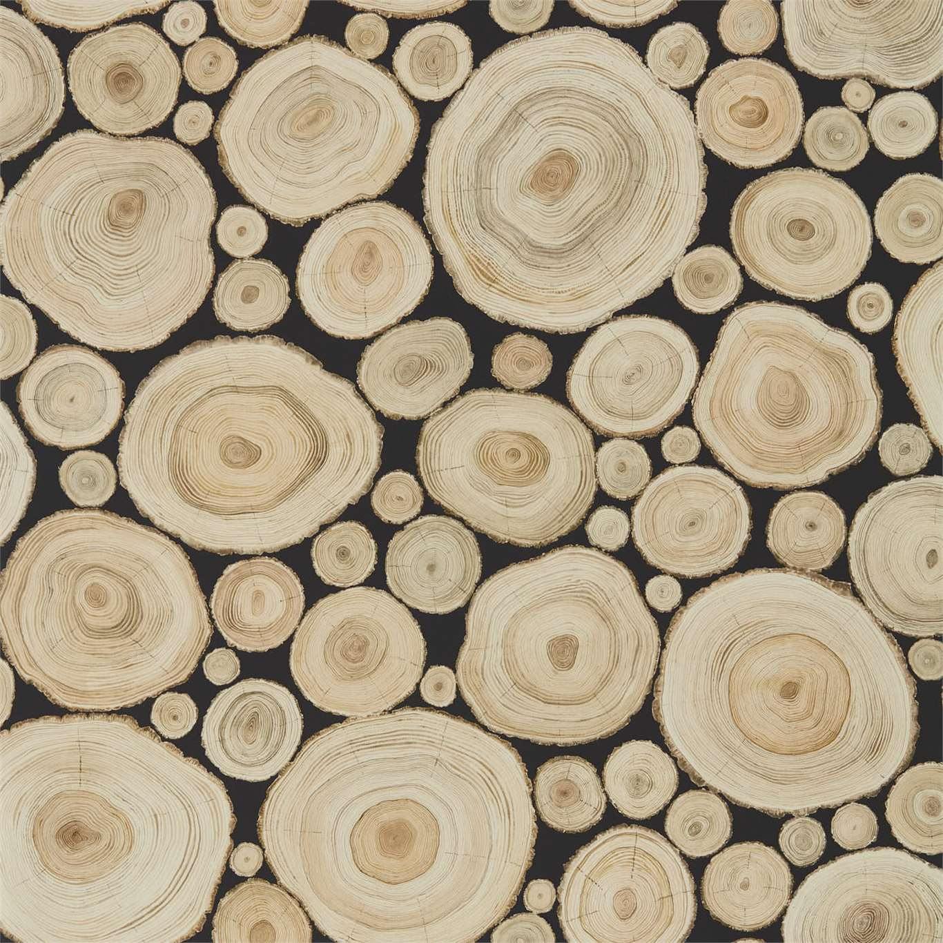 Carta da parati Sanderson Alnwick Logs - Brand_Sanderson, Fantasia_Fantasia - Carte da parati - Sanderson
