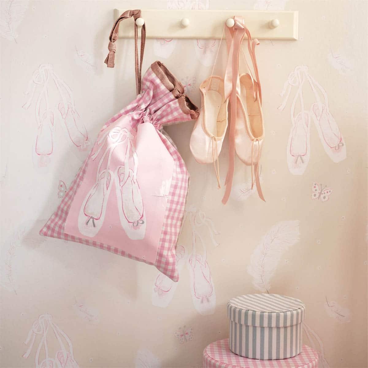 Carta da parati Sanderson Ballet Shoes - Brand_Sanderson, Fantasia_Fantasia - Carte da parati - Sanderson