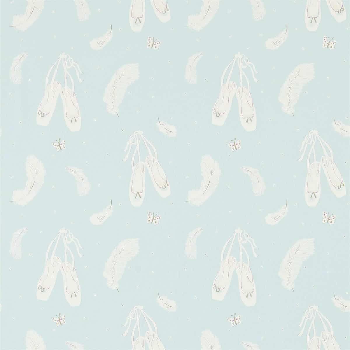 Carta da parati Sanderson Ballet Shoes - Brand_Sanderson, Fantasia_Fantasia - Carte da parati - Sanderson