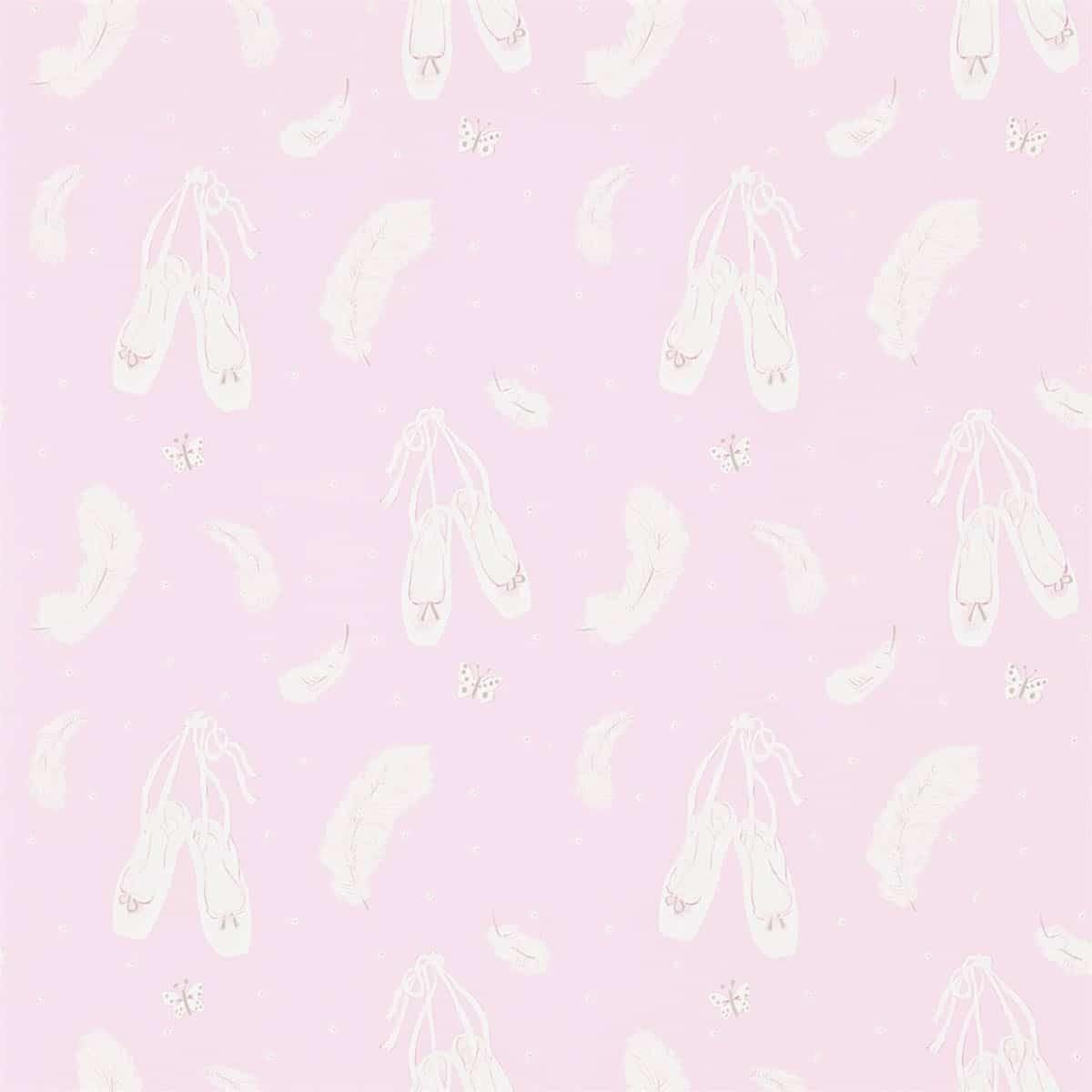 Carta da parati Sanderson Ballet Shoes - Brand_Sanderson, Fantasia_Fantasia - Carte da parati - Sanderson