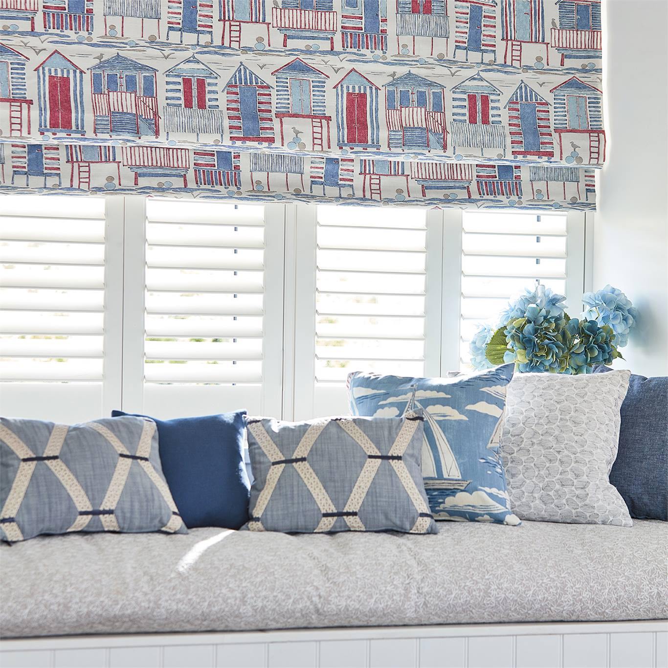 Carta da parati Sanderson Beach Huts - Fantasia_Fantasia, Sanderson - Carte da parati - Sanderson