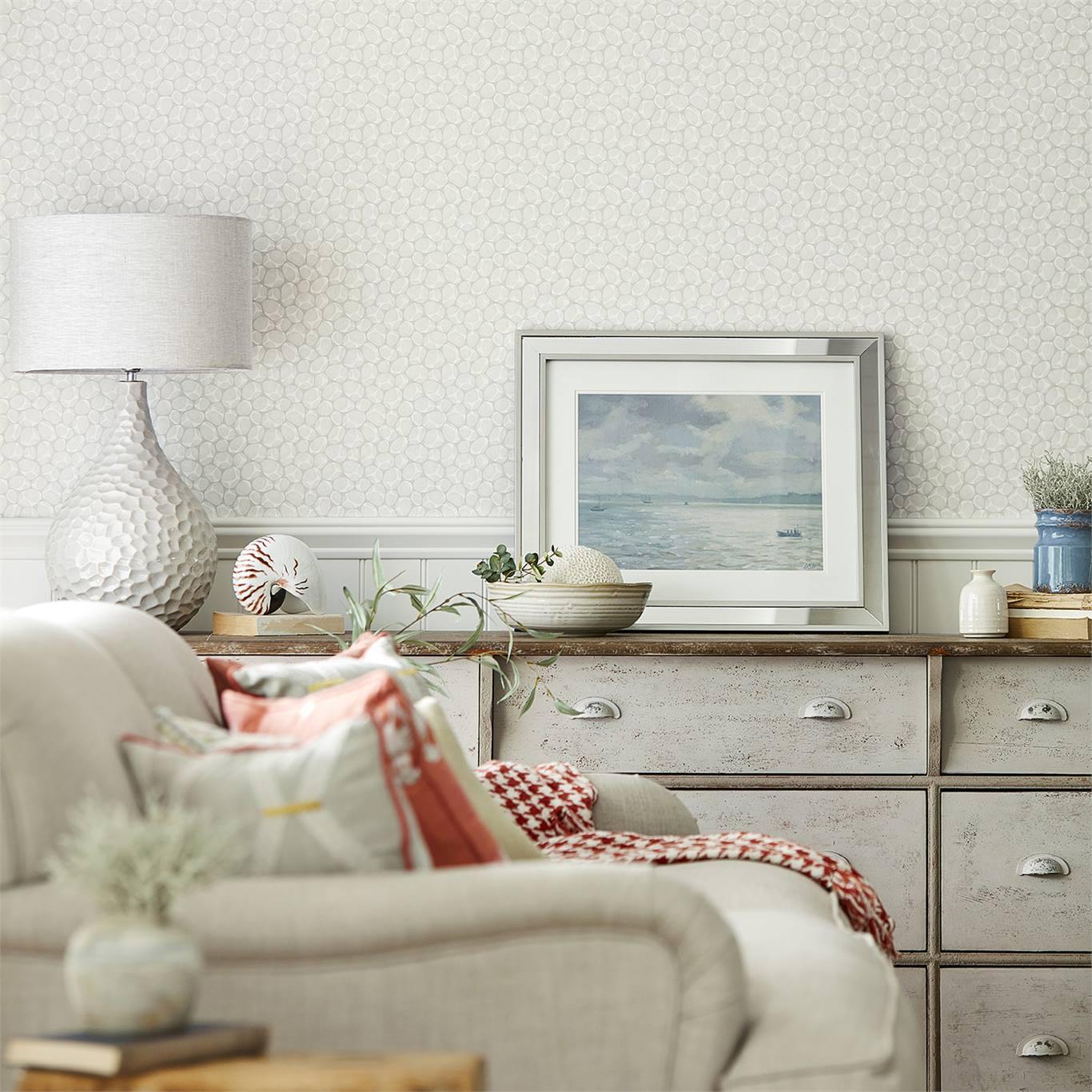 Carta da parati Sanderson Cobble - Brand_Sanderson, Fantasia_Fantasia - Carte da parati - Sanderson