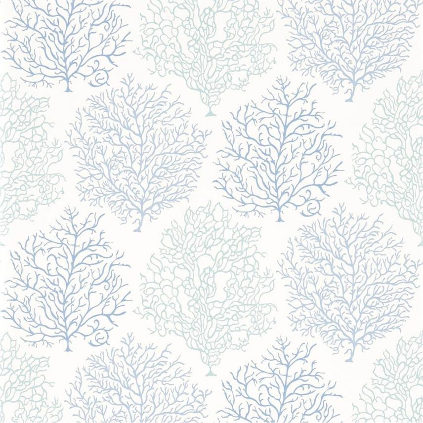 Carta da parati Sanderson Coral - Brand_Sanderson, Fantasia_Natura - Carte da parati - Sanderson
