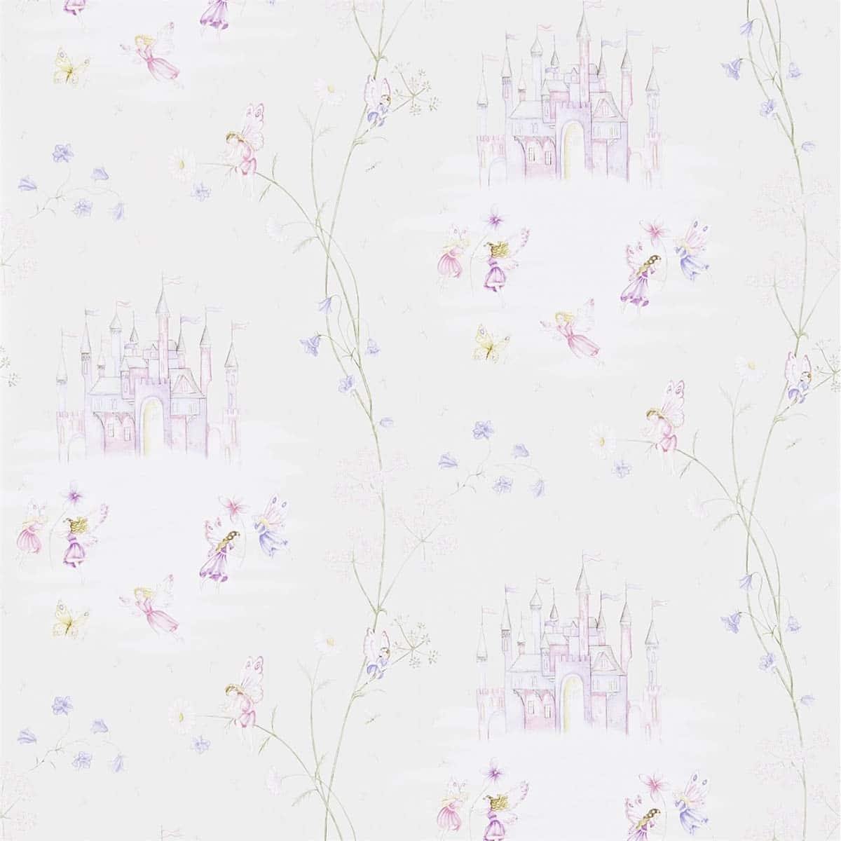 Carta da parati Sanderson Fairy Castle - Brand_Sanderson, Fantasia_Fantasia - Carte da parati - Sanderson