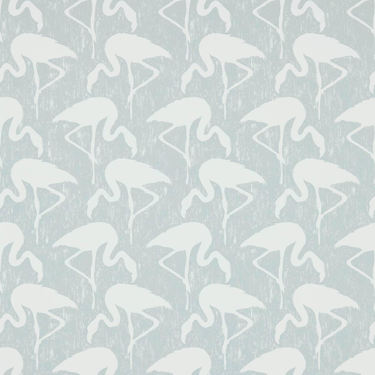Carta da parati Sanderson Flamingos - Brand_Sanderson, Fantasia_Fantasia - Carte da parati - Sanderson