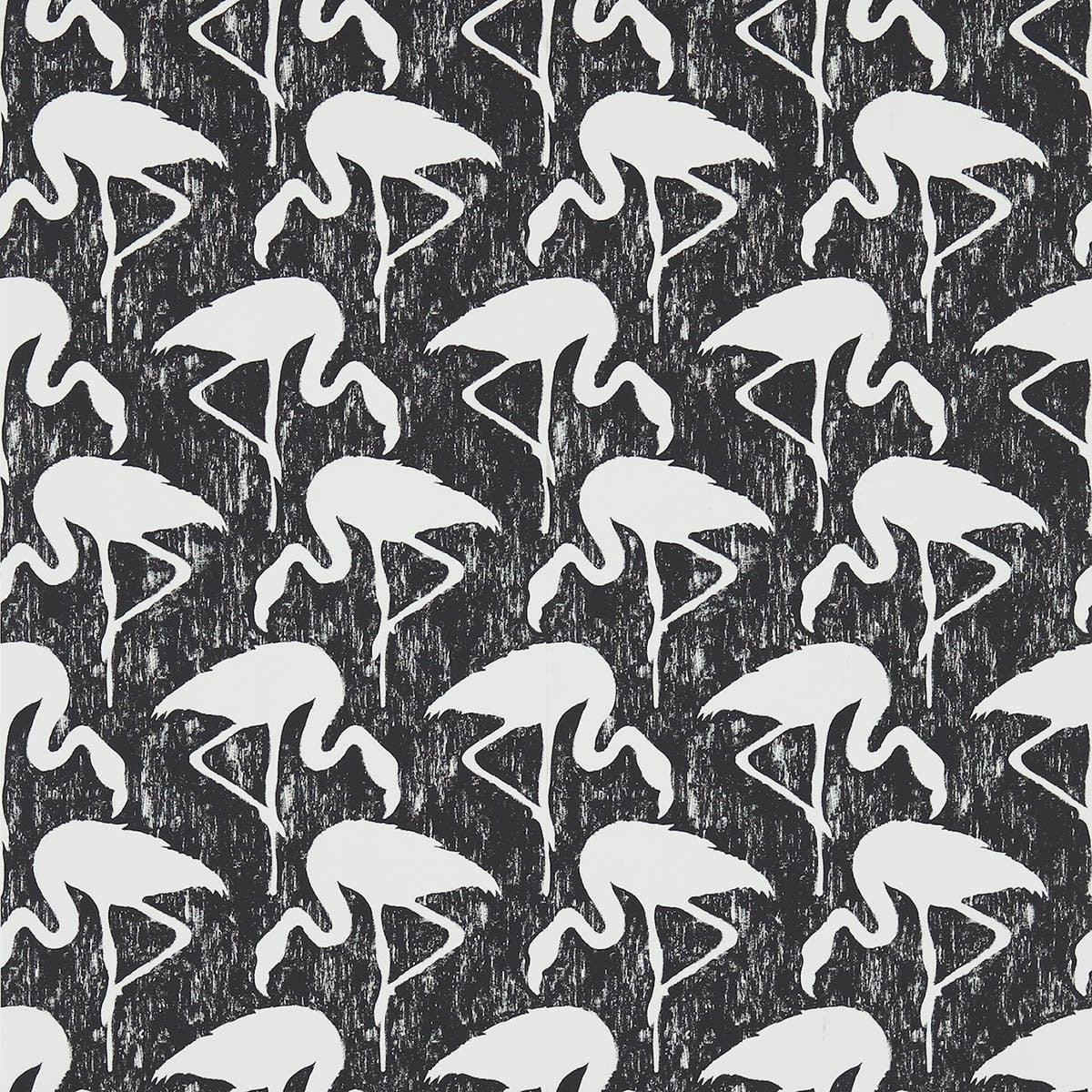 Carta da parati Sanderson Flamingos - Brand_Sanderson, Fantasia_Fantasia - Carte da parati - Sanderson