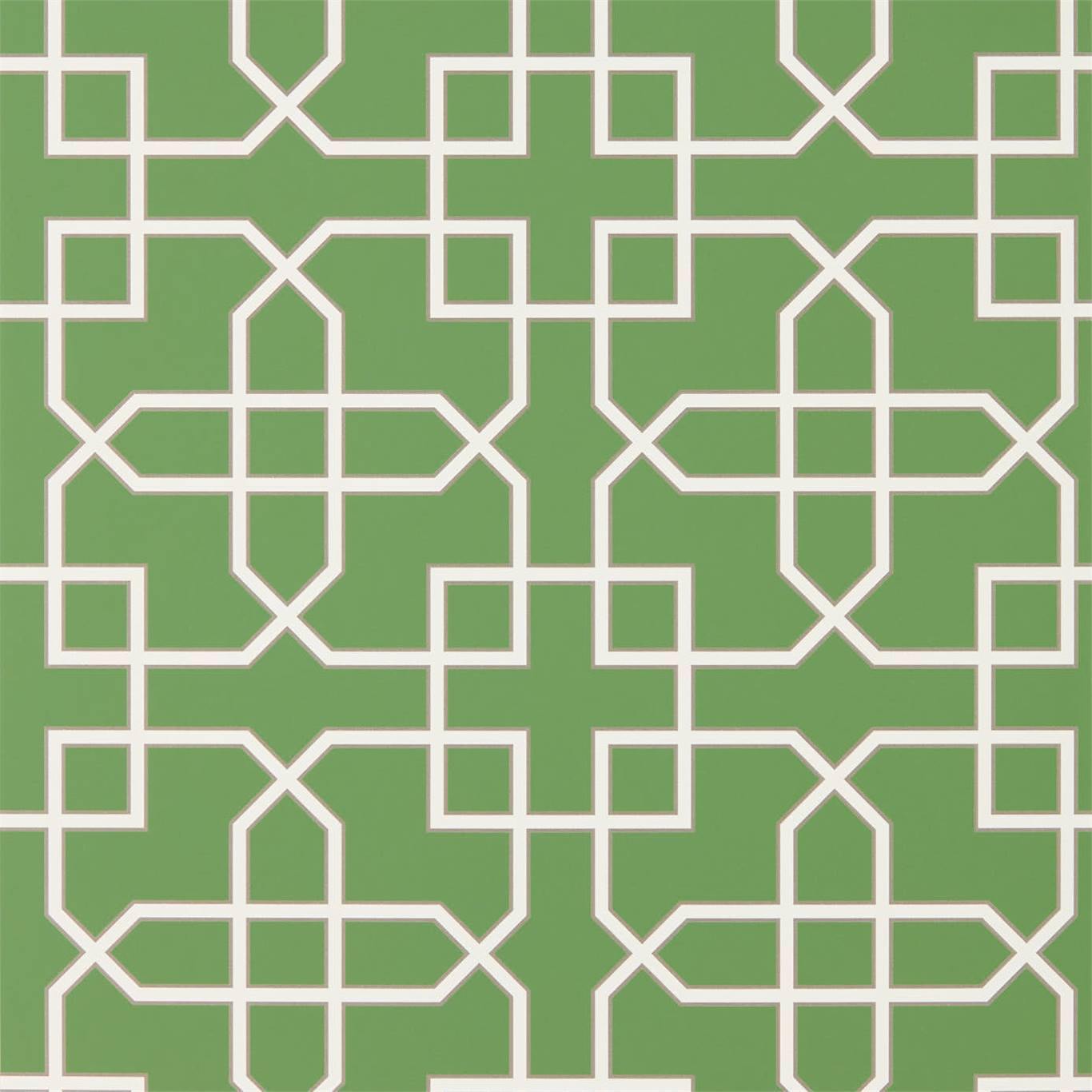 Carta da Parati Sanderson Hampton Trellis - Brand_Sanderson, Fantasia_Geometrica - Carte da parati - Sanderson