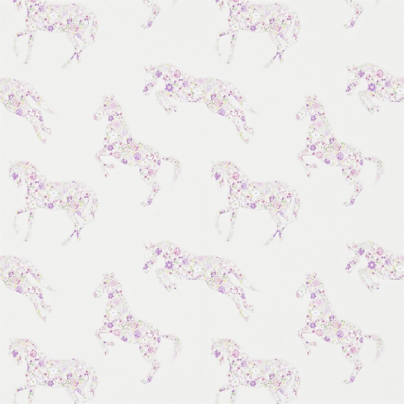Carta da parati Sanderson Pretty Ponies - Brand_Sanderson, Fantasia_Fantasia - Carte da parati junior - Sanderson