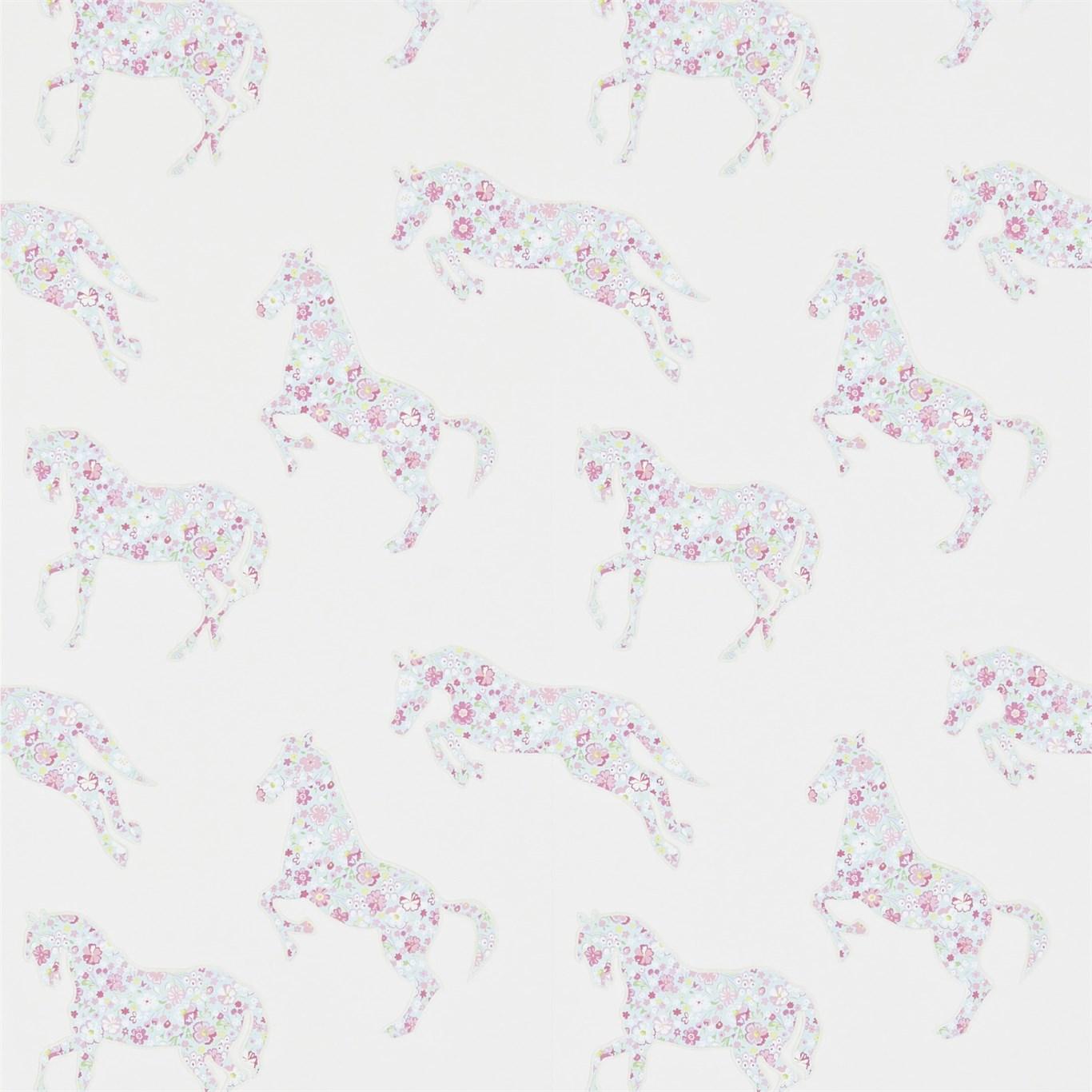 Carta da parati Sanderson Pretty Ponies - Brand_Sanderson, Fantasia_Fantasia - Carte da parati junior - Sanderson