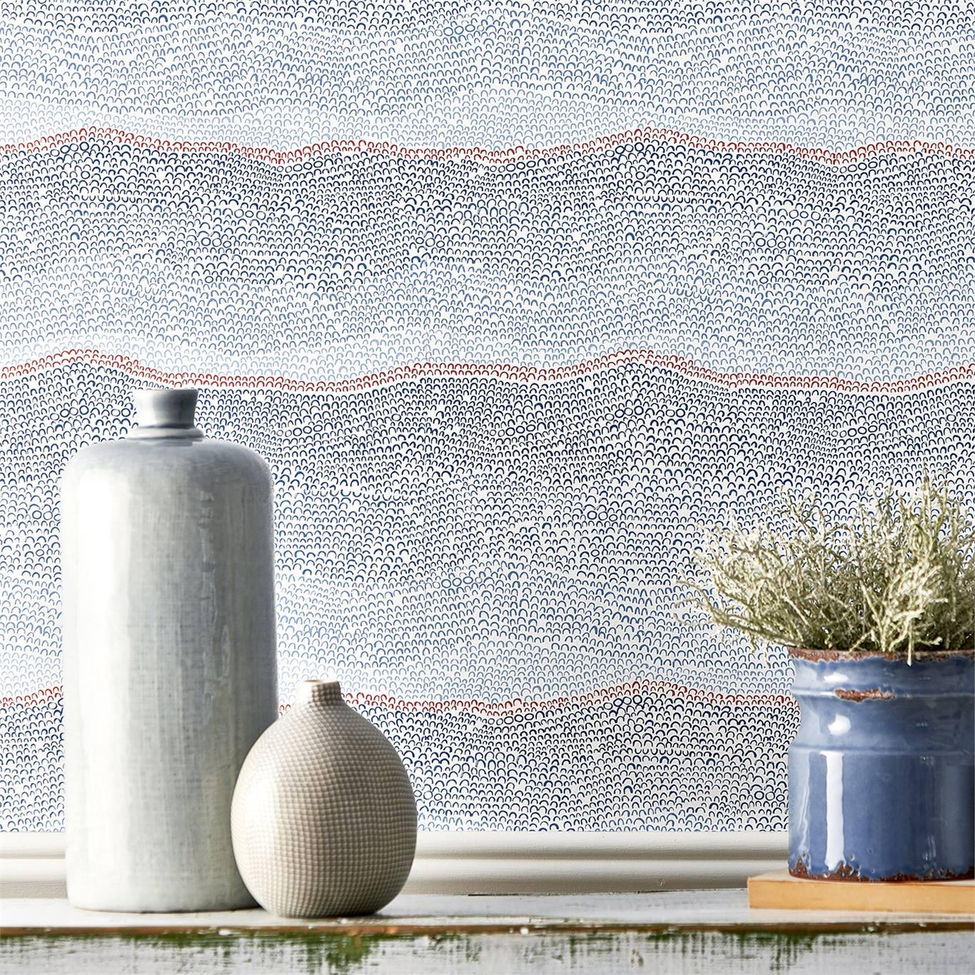 Carta da parati Sanderson Ripley - Brand_Sanderson, Fantasia_Fantasia - Carte da parati - Sanderson