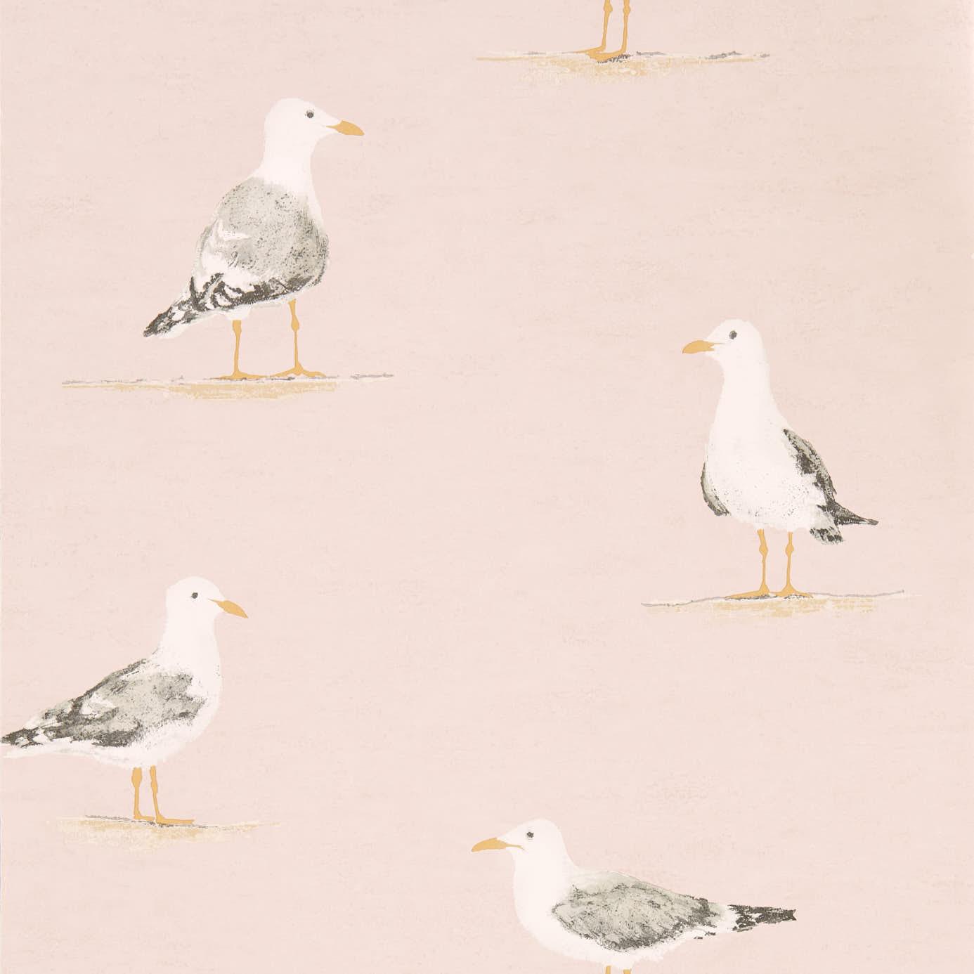 Carta da parati Sanderson Shore Birds - Brand_Sanderson, Fantasia_Natura - Carte da parati - Sanderson